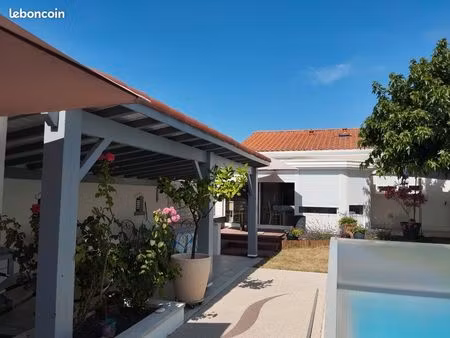 maison plein pied - piscine - la rochelle