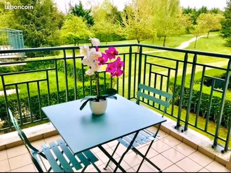 2 pièces meublé + parking + cave