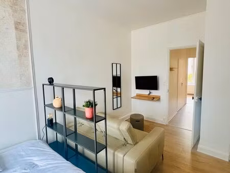 t2 meublé 30m² tout neuf 2025 - proche gare - t1 garenne - 545 +40