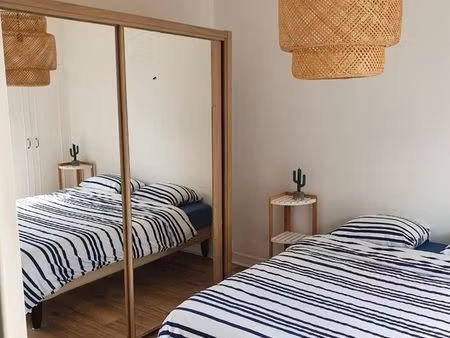 magnifique appartement meublé 2 - centre ville face mer -entreprises chantiers navals