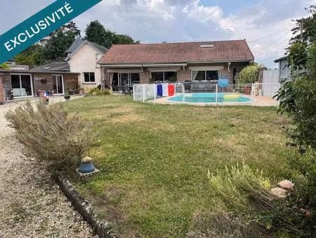 vente maison 9 pièces 201 m² ham (80400)