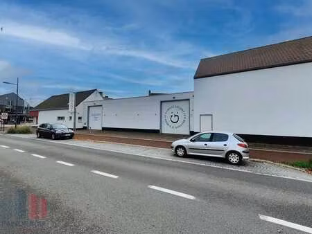 handelsruimte met loods te koop – uitstekende ligging nab...