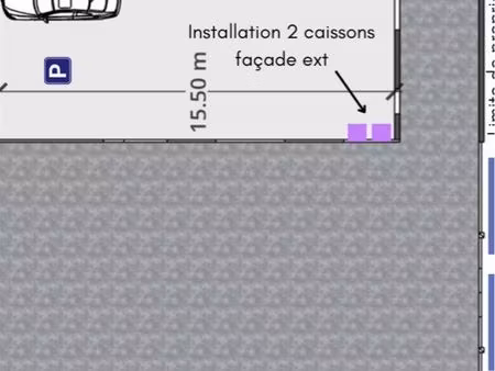 place privée spacieuse à louer - idéale food truck / vente ramadan - saint-fons