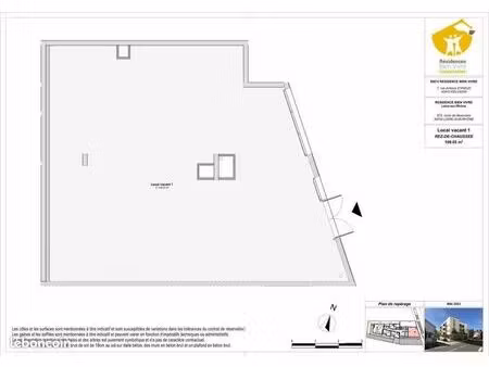 local commercial 111 m²