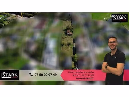 terrain 2500 m² magny-vernois