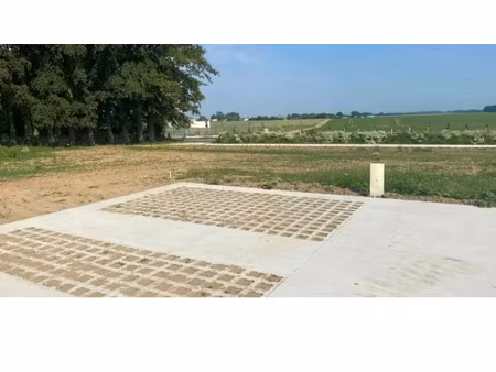 vente terrain 431 m² à fauville-en-caux (76640)  55 000 €