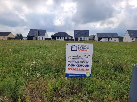 vente terrain 519 m² à guînes (62340)  65 500 €