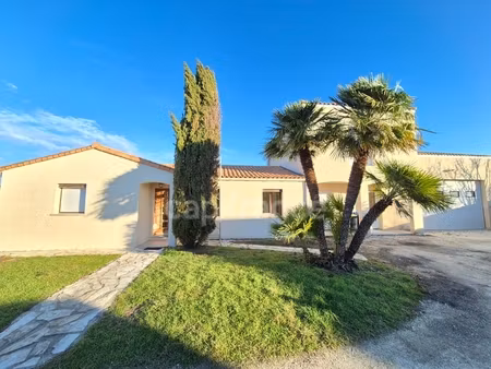 maison à vendre 7 pièces saint georges de didonne (17) - grand garage - terrain de 945m²