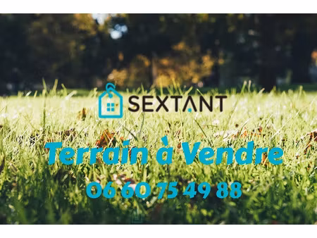 vente terrain 860 m² à groix (56590)  289 800 €