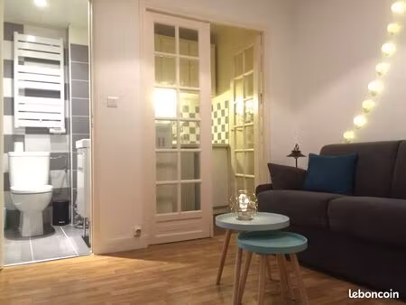 charmant petit studio meublé en plein cœur de paris