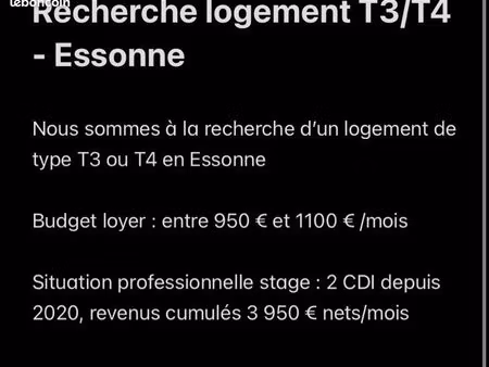 recherche appartement t3