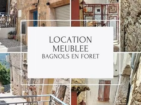 location à l'année bagnols en foret