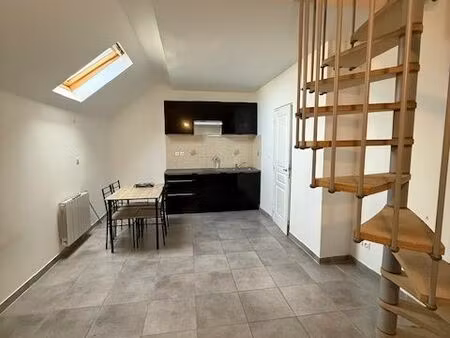 appartement f1 -duplex avec mezzanine et cuisine équipée