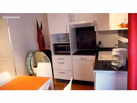 studio meublé à louer à l'année sur servian