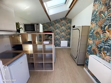 studio meublé à talence avec terrasse et toutes charges comprises