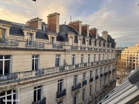 charmant studio – 20 m² – paris 8e – rue washington / champs-élysées