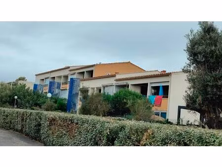 le cap d'agde: vue mer t2/mezzanine richelieu /rochelongue parking / loggia