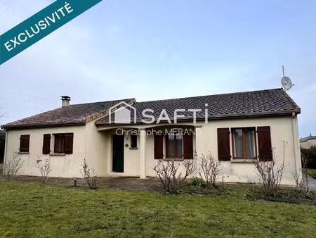 pavillon 4 chambres dans le centre de dange saint romain