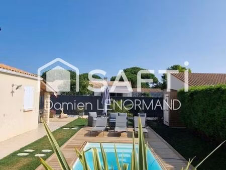 la remigease maison 3 chambres et piscine