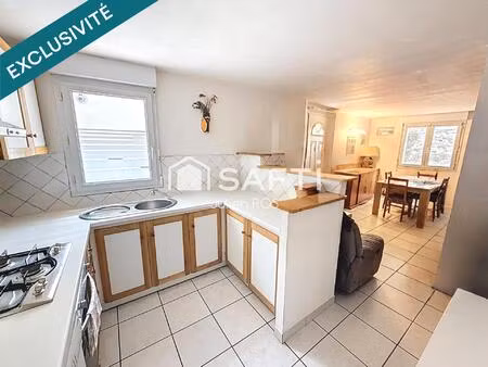 saint-nazaire-de-ladarez – maison 50 m² avec terrasse et atelier