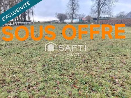 terrain constructible de 2475m²  divisible