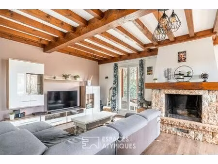 maison rénovée avec jardin au calme