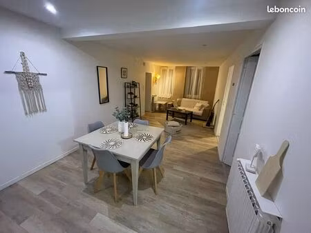 t3 meublé rez-de-chaussé