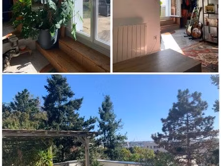 à louer : appartement meublé grande terrasse exposée sud