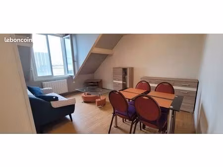 appartement meublé f2 proche mairie et gare