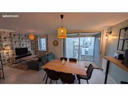 appartement t2 meublé - mangin - ile de nantes