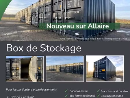 box de stockage