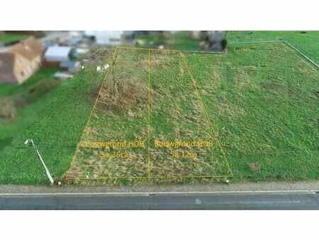 4 terrains à batir pour 3façades!