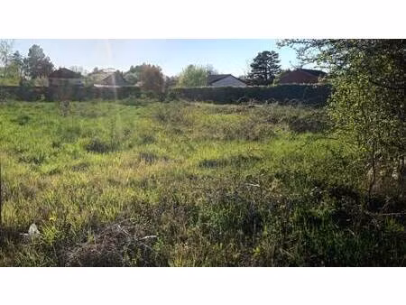 terrain constructible viabilisé à vendre