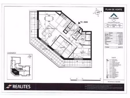 location appartement 3 pièces à saint-herblain (44800) : à louer 3 pièces / 68m² saint-her