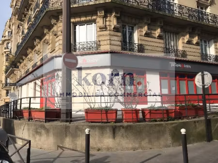 location locaux professionnels 187 m² à paris 16ème (75016)  90 000 €