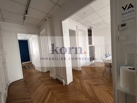 location locaux professionnels 66 m² à paris 17ème (75017)  35 520 €