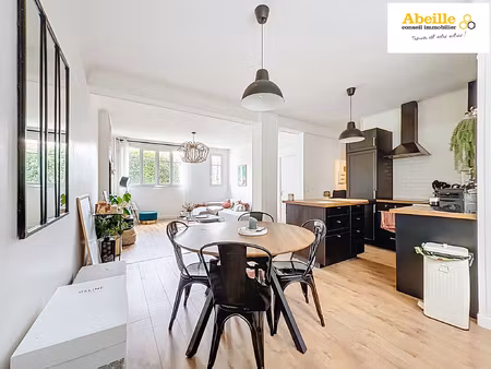 appartement de type f2/3 de 57 m2 hab. en rez de chaussee av