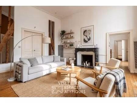 appartement spacieux nantes centre 2 chambres (126.66 m²) au 1er étage