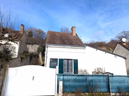 chisseaux -maison de bourg avec caves troglodytes et potentiel de division