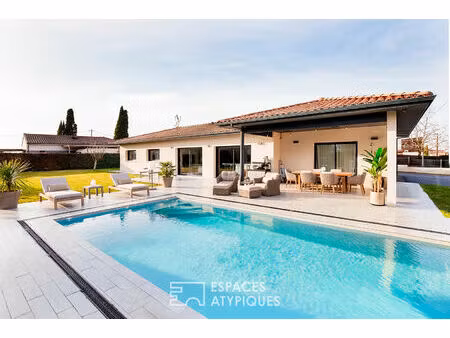 villa contemporaine avec piscine à mondonville