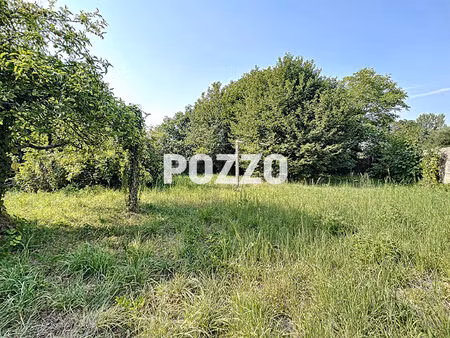 a vendre - marcey les grèves- terrain à bâtir 400m²