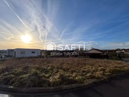 vente terrain 596 m² valmont (57730)