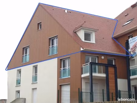 très grand f5 duplex 130m2 résidence haut de gamme