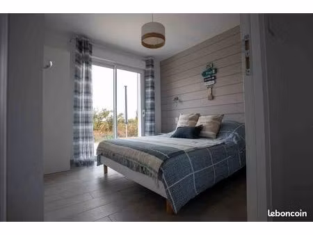 plain-pied 68 m2 à 600m de la plage d’hattainville  les moitiers- d’allonne