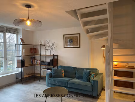 chaponost t2 duplex - meuble - 820 eur/mois cc