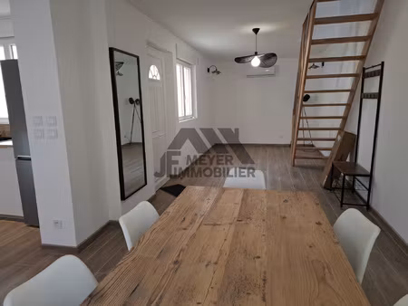 exceptionnel duplex t3 à louer à pompey.