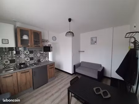 appartement meublé 2 pieces