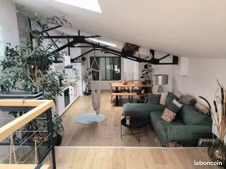 à louer – loft meublé tout confort | île de nantes