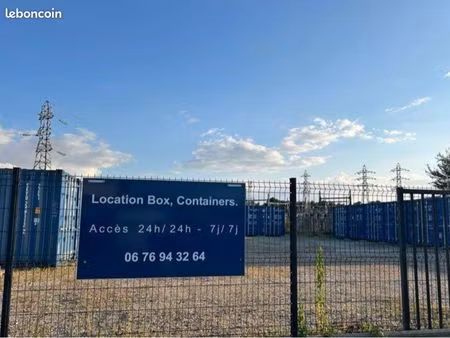 location box et container mios biganos