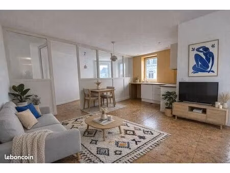 t3 rénové 46 m² + parking – saint-andré-lez-lille – proche vieux-lille